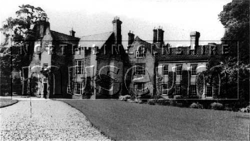 Scawby Hall, Scawby, from the west. 	