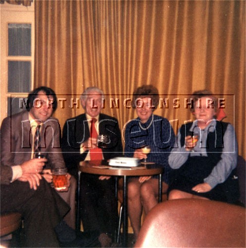 Group of Riley's Potato Crisps managers, Colin Road, Scunthorpe, in the mid 1970's, 	